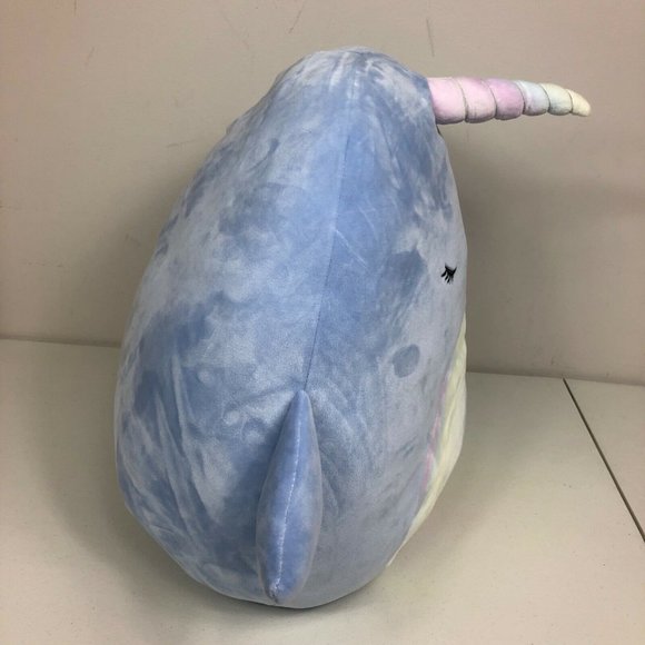 Squishmallow Naomi The Narwhal Plush 16” 2021 Christmas Stuffed Animal Toy New - Picture 7 of 12